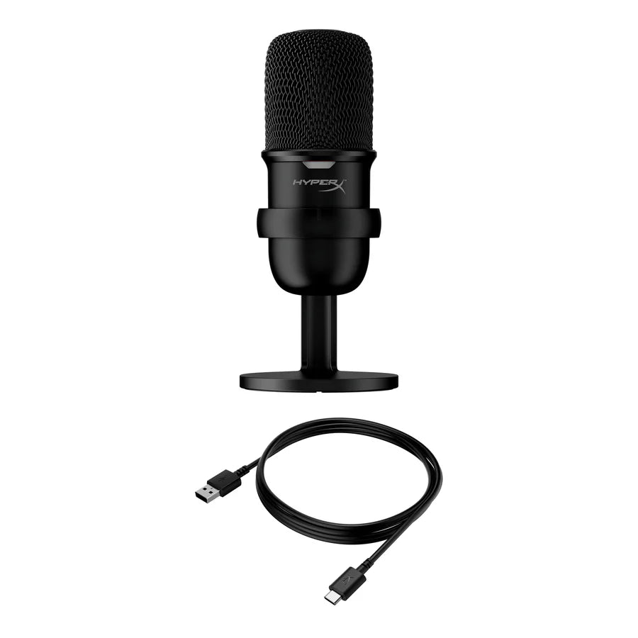 SoloCast USB Gaming Microphone - Black | 4P5P8AA - Vektra Computers LLC SoloCast USB Gaming Microphone - Black | 4P5P8AA - Vektra Computers LLC